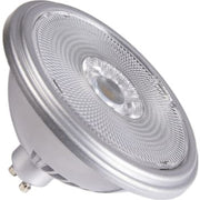 QPAR111 GU10, LED-lyskilde sølv 12,5W 2700K CRI90 30°
