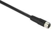 Følerkabel PUR M8 3-pin hun lige 5 meter XZCP0566L5