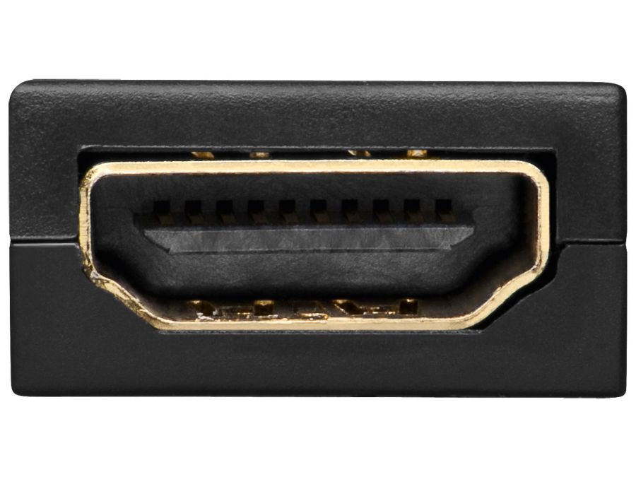 DisplayPort adapter - DP han til HDMI hun, Sort