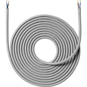 Stofledning 4 meter, Lysegrå