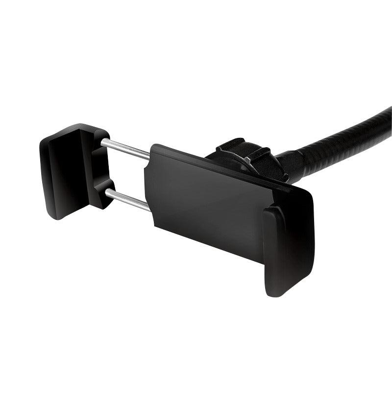 Smartphone holder med LED ringlys - Ø8,5cm, 24 LEDs, 5V / 2A
