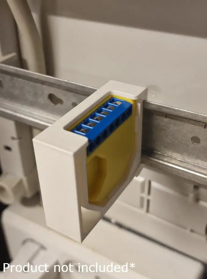 Shelly - DIN-skinne adapter til Gen1 enheder (Shelly RGBW 2 og Shelly Dimmer 2)