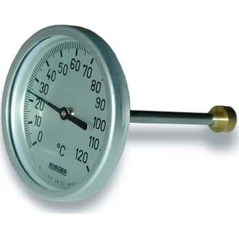 80 mm Rueger termometer 200 mm føler
