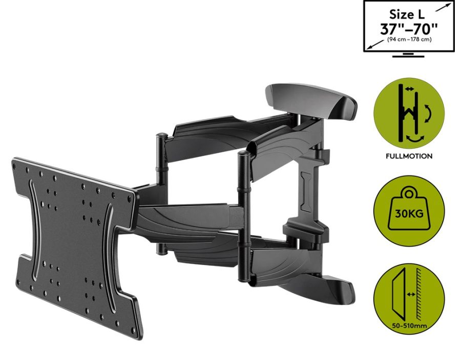 OLED TV vægbeslag - 37-70" -8°/+5° vipbar Vægafstand 50mm