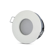 GU10 lampe - rund, hvid IP54 udendørs væglampe til havebelysning