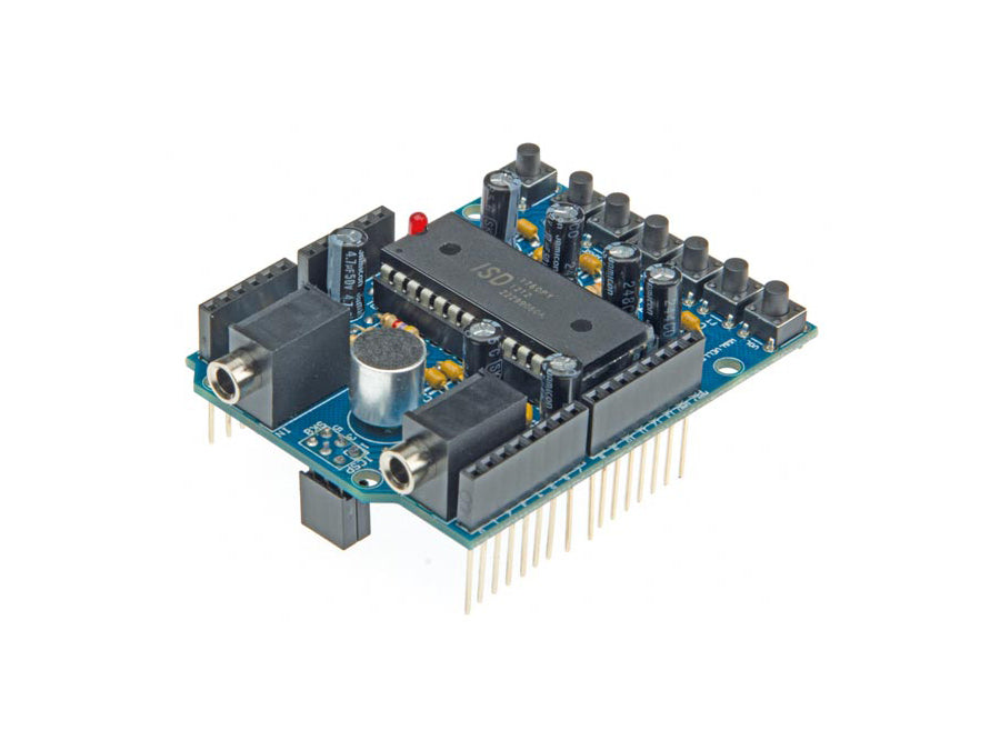KA02 Audio shield til ARDUINO UNO (byggesæt)
