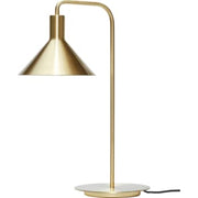 Hübsch solo bordlampe messingfarve