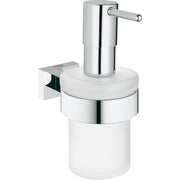 Essentials Cube sæbe dispenser med holder