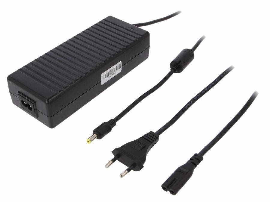 Netadapter - 110-240V til 24Vdc, 120W/5A (5,5x2,1mm)