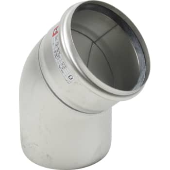Ø 160 mm x 45° Bøjning syrefast AISI316L/EN1.4404 BLÜCHER