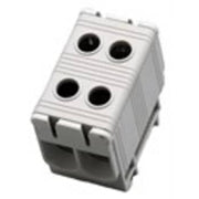 Centech AL/CU Klemme Dobbelt 2,5 - 50mm² grå 160A, 4-10Nm