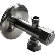 DRJ rustfri stopventil 1/2x3/8x3/4"