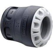 Plasson 32 mm slutmuffe, PP, PN16