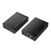 HDMI extender over LAN (50m) - 4K/30Hz, IR