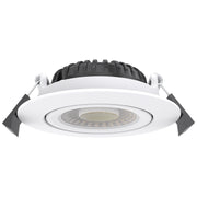 LEDlife Dim2Warm+CCT RA96, hvid indbygningsspot - Ø8,3 cm, 7W, dæmpbar, IP65, 230V