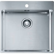 FRANKE DECA 210-50 TL Eurodomo, 1 kumme, 3 1/2" manuel stainer