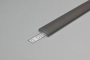 DIOFLEX afdækning F sort f/alu profil 1m