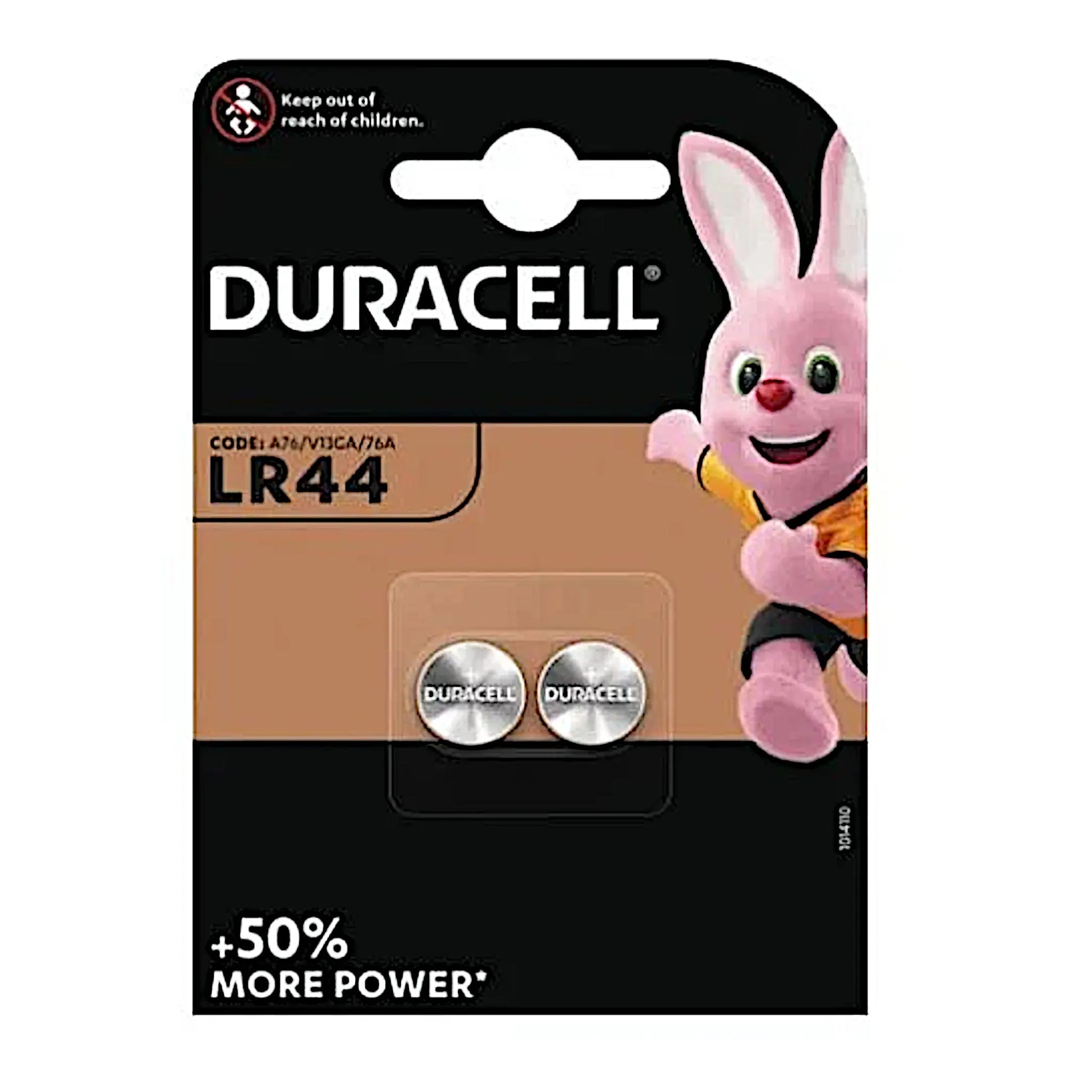 Batteri Electronics LR44 - 2 stk.