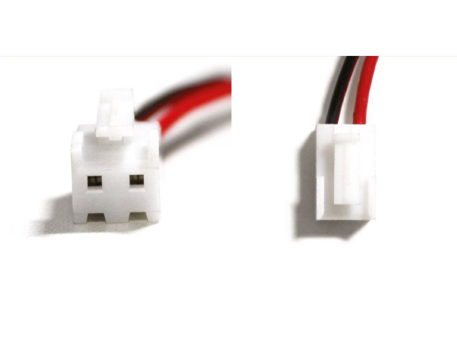 Blybatteri m. kabel og JST stik - 12V / 0,8Ah (96x25x62mm)