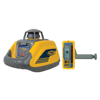 Spectra LL100N fuldautomatisk rotationslaser med HL450 modtager