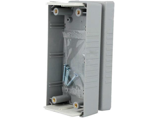 G410 plastkabinet - Mørkegrå, IP54 (60x120x40mm)