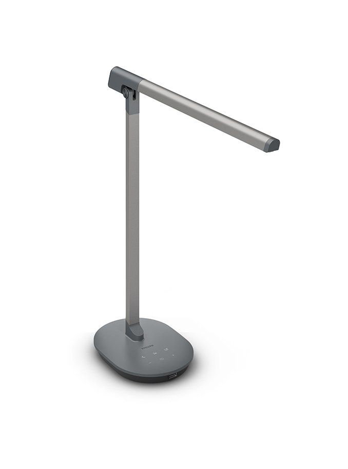 PHILIPS Sword Skrivebordslampe 12W 6500/4000/2700K Mørkegrå