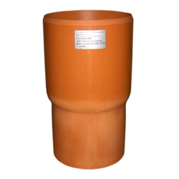 HL 160/132 x 130 mm ekspansionsovergang til 160 mm glat muffe