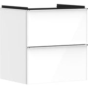HANSGROHE Xelu Q vaskeskab 580x475x605mm 2skuffer MDF hvid højgl