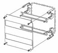 DIN-INDSATS 263X263X88MM 1X14 MODULER