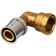 20 mm x 3/4" MS-overgangsvinkel muffe Roth