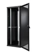 Serverrack 800x1000x1980 42U perforeret dør sort