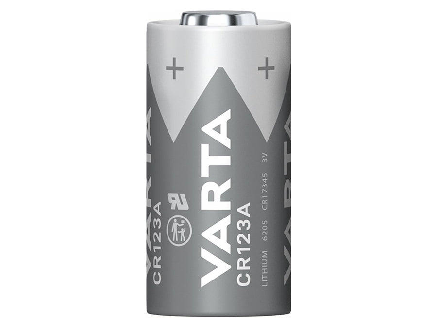 CR123A Lithium batteri - 3V / 1600mAh (1 stk.)