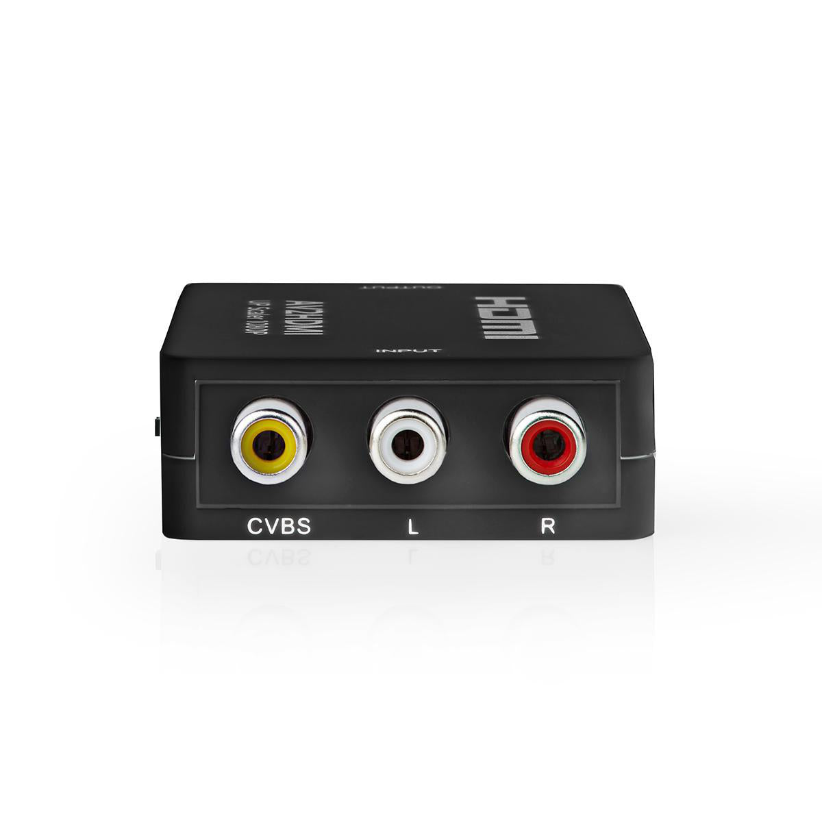 HDMI konverter - Analog AV til HDMI, Sort