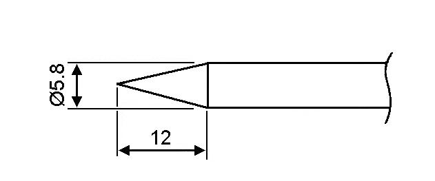 Ekstra spids til VTSI60