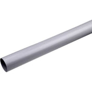 Plastmo nedløbsrør, Ø90mm, grå, 6 meter