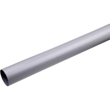 Plastmo nedløbsrør, Ø90mm, grå, 6 meter