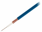 RG59-flex kabel- 0,22mm² trådet OFC, Blå (metervare)