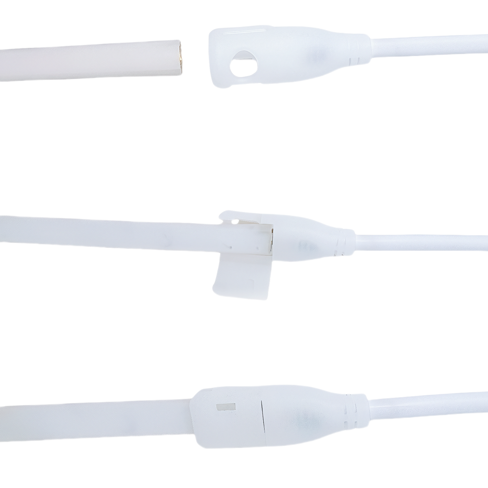 5 meter Neon COB-LED strip med 24V, 9,5W/m, IP67, 280 LED pr. meter, RA90