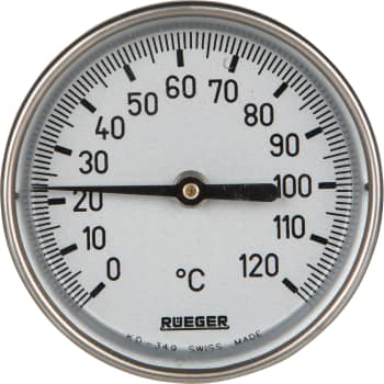 Rueger termometer TCH Ø 80,KL.1,0%