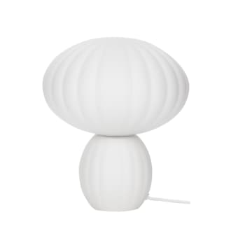 Hübsch kumu bordlampe hvid