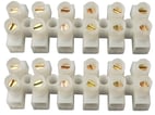 Klemrække 2,5mm2 2x6 polet naturel