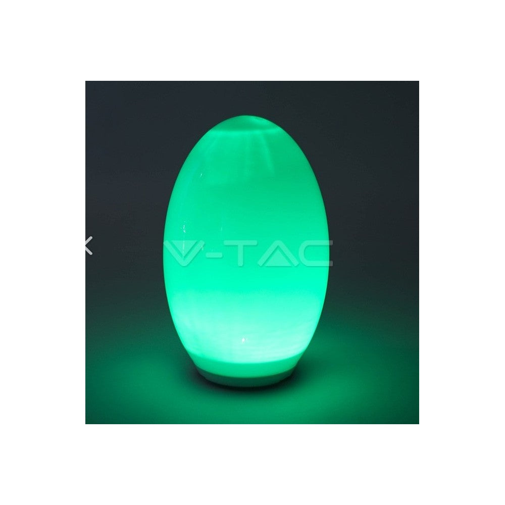 V-Tac RGB+W LED Solcelle-Æg Ø18,8 cm - Effekt 1W, 5lm