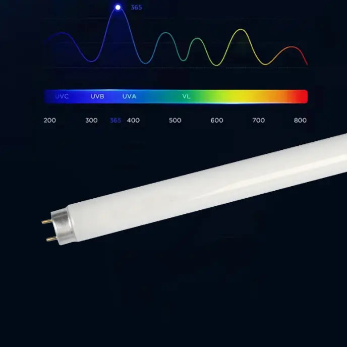 Erstatningsrør til insektlampe - 10W, T8, UV-lys, 33,1 cm