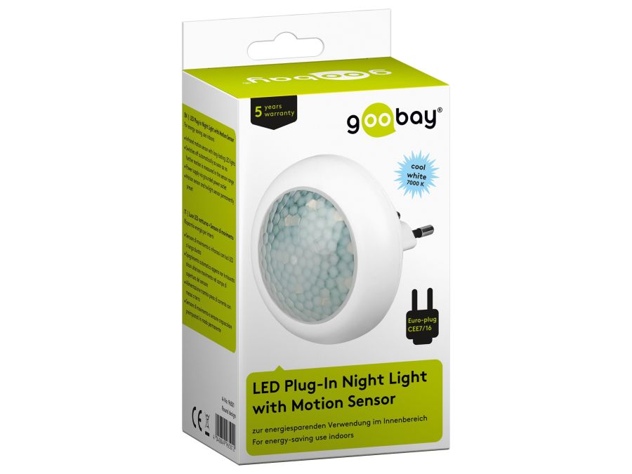 LED natlys med infrarød bevægelsessensor