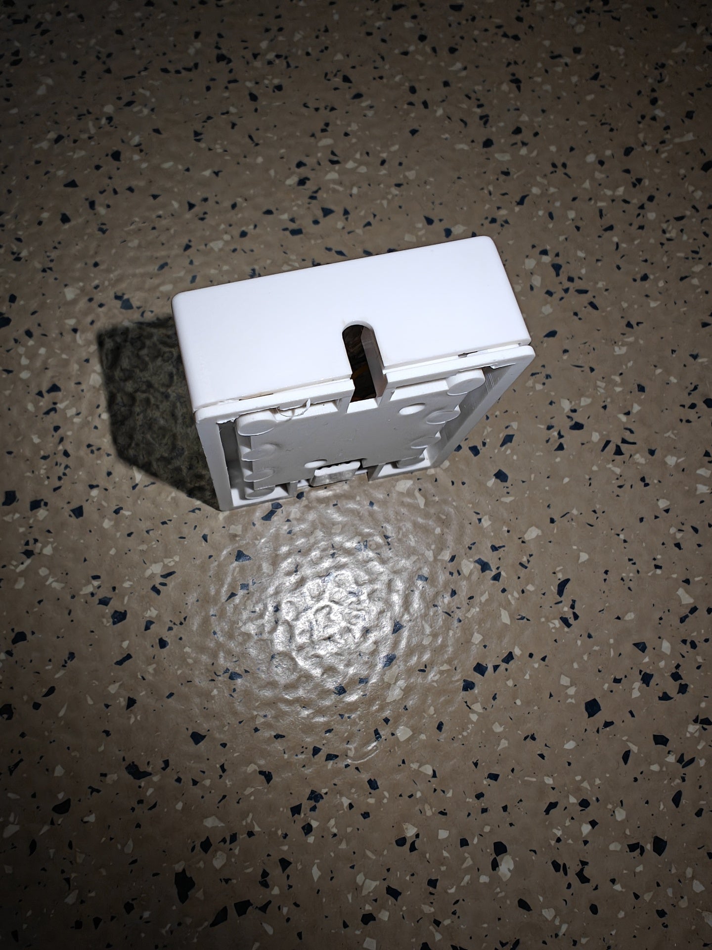 Modularudtag - RJ45(8P8C) hun, til vægmontering, Hvid