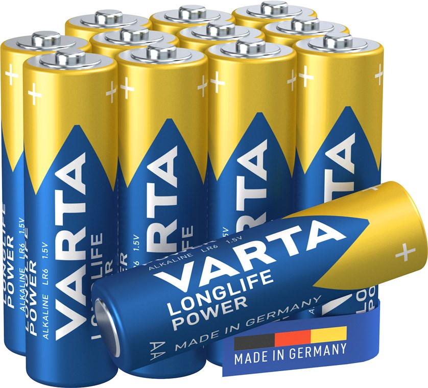 Longlife Power AA/LR6 alkaline batteri - 1,5V (12 stk.)