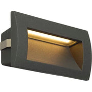 DOWN OUT LED M Indbygning væg, antracit, SMD LED 3000K, IP55