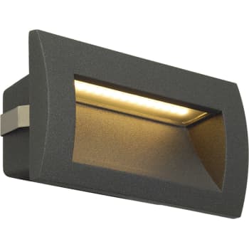 DOWN OUT LED M Indbygning væg, antracit, SMD LED 3000K, IP55