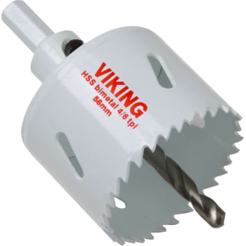Viking hulsav, HSS, 8% cobolt, bimetal, med fast holder, 68 mm