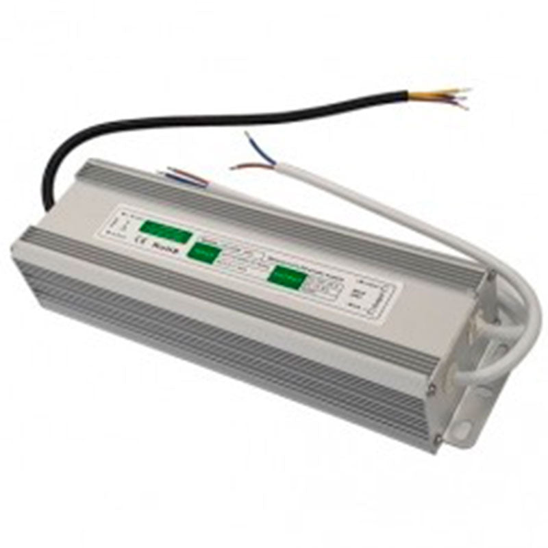 150W strømforsyning - 12V DC, 12,5A, IP67 vandtæt